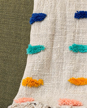 Lola |  Handloom Woven Textured Throw