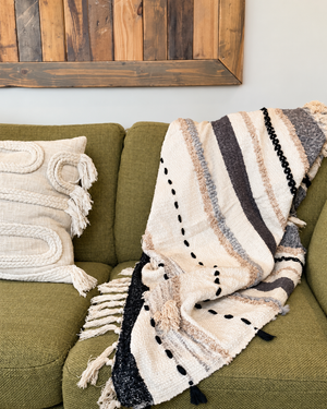 Wren |  Handloom Woven Textured Throw