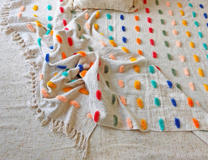 Lola |  Handloom Woven Textured Throw