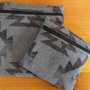 Reusable Snack Bag Set - Aztec Geometric, Waterproof Zero Waste