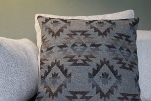 Upcycled Aztec Pillow Cover – Bohemian Home Decor Throw Pillow