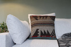 Rustic Bohemian Pillow Cover - Geometric Southwest Decor
