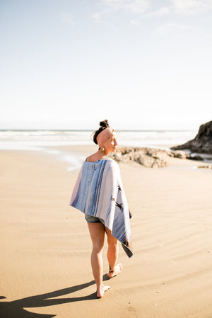 Tofino Beach Towel – Recycled, Quick Drying Travel Yoga Towel