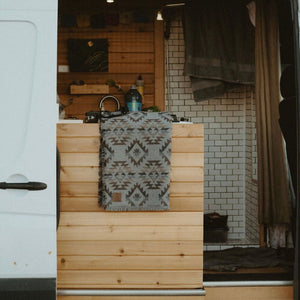 Tofino Beach Blanket | TIMBER - Boho Aztec Southwest Geometric Throw