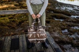 Travellin’ Tote - NOMAD - Boho - Yoga Bag - Beach Bag - Weekender - Adventure Bag - Baby Bag - Market Bag - Upcycled - Navajo