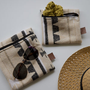 Reusable Snack Bag Set – Waterproof Aztec Print, Zero Waste