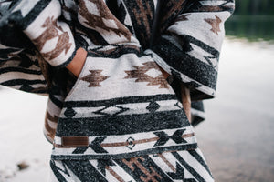 Mini Poncho | OUTBACK | Southwestern Toddler Poncho | Cozy Handmade | Hooded Cape