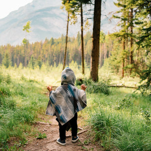 Mini Poncho | LAKESIDE Southwestern Toddler Poncho | Cozy Handmade | Hooded Cape