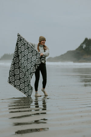 Tofino Beach Blanket - ISLA - Boho ,Southwest,Camping Blanket,Throw Blanket,Yoga Blanket, Blanket Scarf,Geometric Blanket, picnic blanket