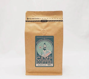Camp Coffee | Locally Roasted Whole Bean Coffee, 1lb