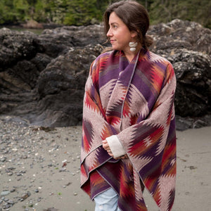 Reversible Shawl | SUNSET