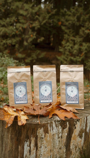 Camp Coffee | Locally Roasted Whole Bean Coffee, 1lb