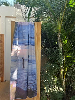 Tofino Beach Towel – Recycled, Quick Drying Travel Yoga Towel
