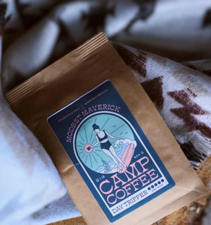 Camp Coffee | Locally Roasted Whole Bean Coffee, 1lb