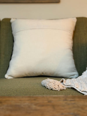Desert Night Southwestern Geometric Throw Pillow Cover | Neutral Woven Boho Cushion | Modern Desert Home Decor
