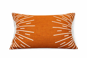 Southwestern Geometric Throw Pillow Cover | Neutral Woven Boho Cushion | Modern Desert Home Decor