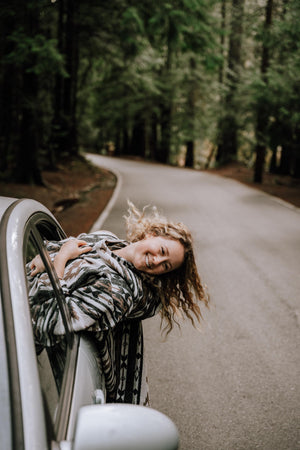 Poncho | OUTBACK - Aztec - Southwest - Navajo - Geometric - Shawl - Poncho with Hood - Modest Maverick - Surf - Unisex